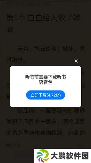 番薯免费小说怎么听书？4